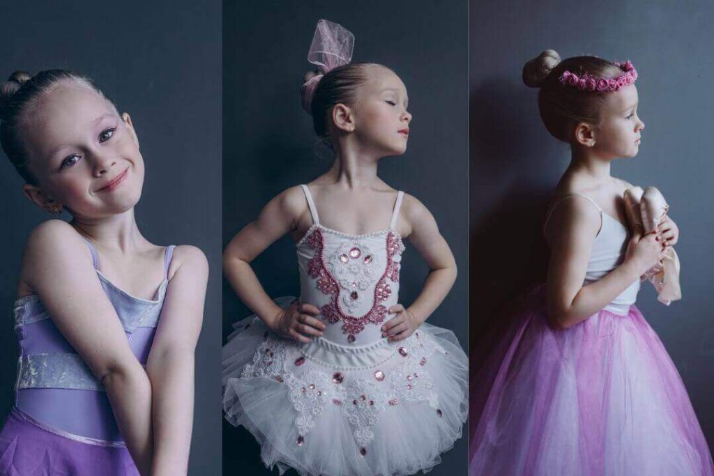 子供のバレエの舞台